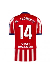 Atletico Madrid Marcos Llorente #14 Fotballdrakt Hjemme Klær 2026-27 Korte ermer